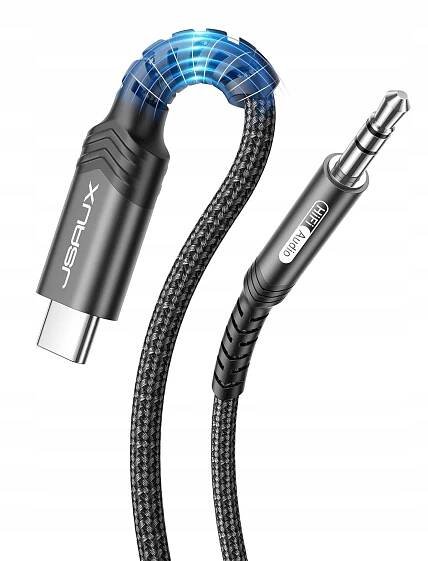 KABELOVÝ ADAPTÉR USB-C MINI JACK AUX DAC 1,5 M DÁLKOVÉ OVLÁDÁNÍ