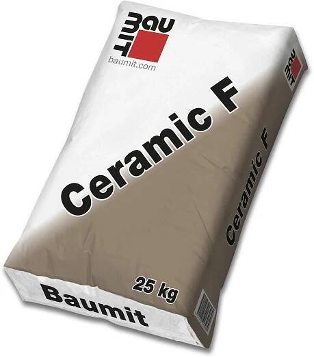Hmota spárovací Baumit Ceramic F Silver grey / Silbergrau 25 kg
