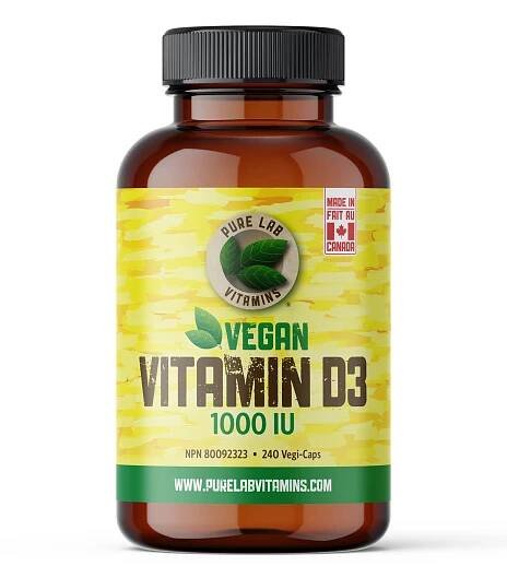 Vegan Vitamin D3 1000IU
