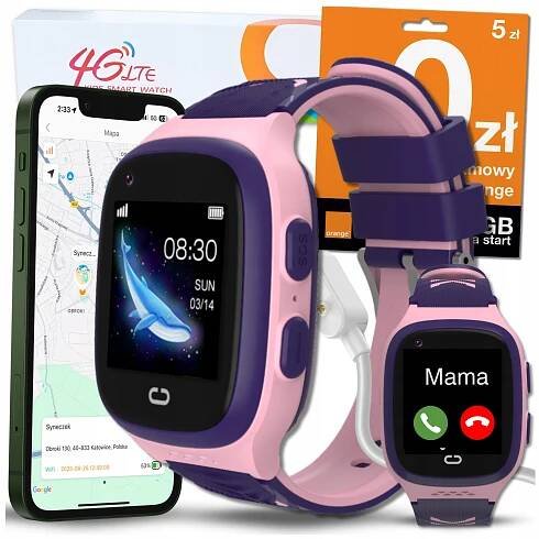 CHYTRÉ HODINKY PRO DĚTI HODINKY TELEFON LOKÁTOR GPS VIDEOHOVORY FOTOAPARÁT