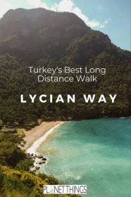 Rocky coastlines along the Mediterranean sea and stretches of fascinating ancient ruins: A practical guide to hiking the Lycian Way Turkey! #lycianway #hiking #turkeytravel #turkeyhiking #practicalguide #backpacking