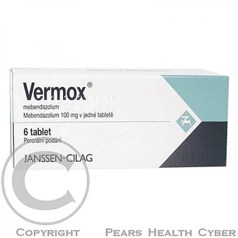 Vermox Janssen 100 Mg Cena