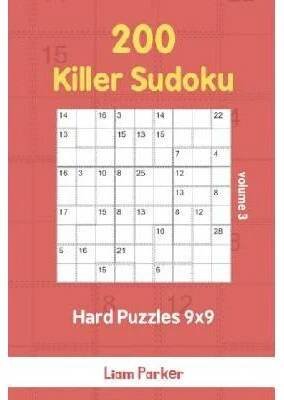 Killer Sudoku - 200 Hard Puzzles 9x9 vol.3