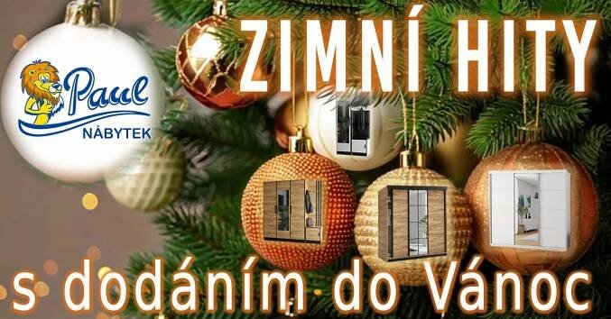 Zimní hity a novinky v nábytku Paul