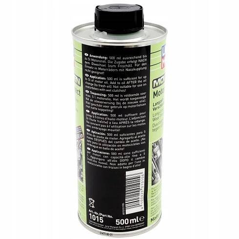 Přísada do motorového oleje Molygen Motor Protect 1015 Liqui Moly 500 ml Stav balení originální