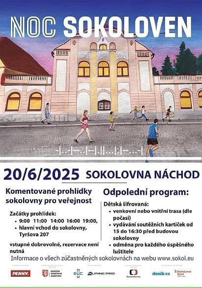 Noc sokoloven 2025 – Náchod