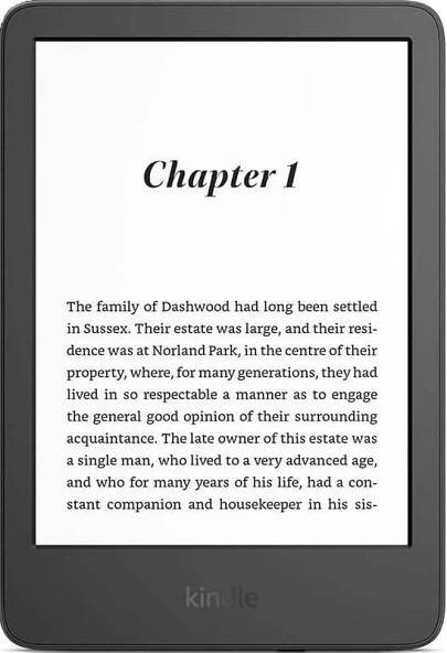 Čtečka e-knih Amazon Kindle 2022 16 GB bez reklam černá