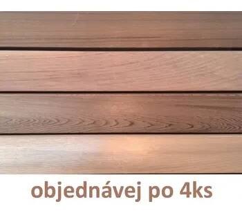 Profil RAUTE CEDR ČERVENÝ 20x90, délka 3050mm CLEAR (WESTERN RED CEDR)