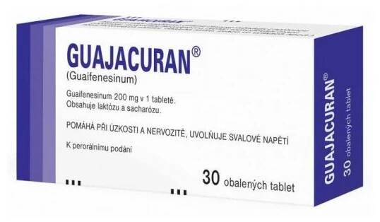 Guajacuran 200mg obalené tablety 30 ks