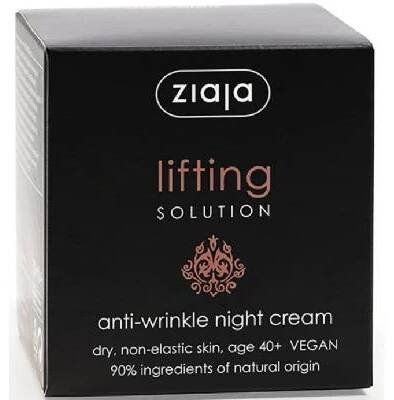 Ziaja Lifting Solution noční krém proti vráskám 50 ml