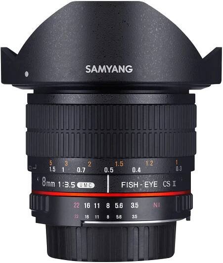 Samyang 8mm F3.5 CSII Nikon AE