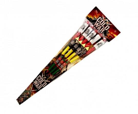 Pyrotechnika Rakety Cold War set 12ks - KLÁSEK