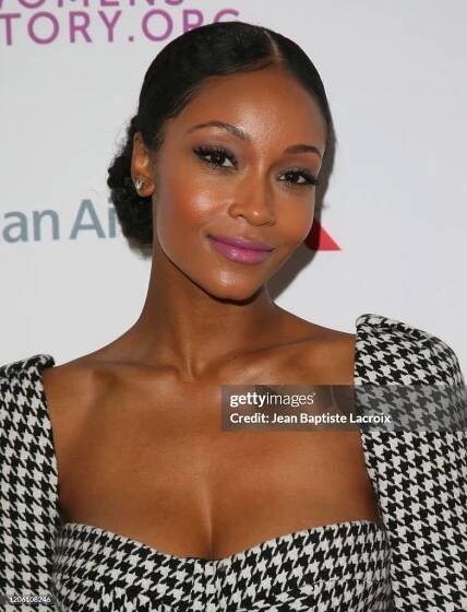 Yaya DaCosta attends the National Women's History Museum's 8th Annual...