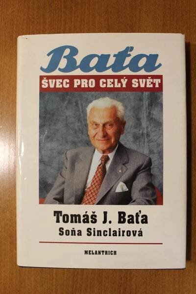 Tomáš J. BAŤA, podnikatel, podpis v knize, autogram - Ostatní sběratelské předměty