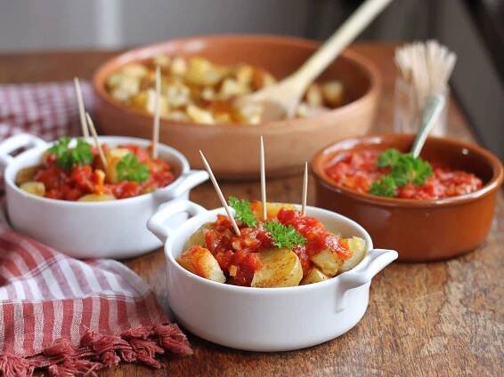 Patatas Bravas - Potatoes for the Brave, Spanish Style! Recipe - Food.com