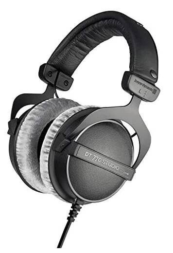 Studiová sluchátka: Beyerdynamic DT 770 PRO 80 Ohm Štúdiová sluchátka