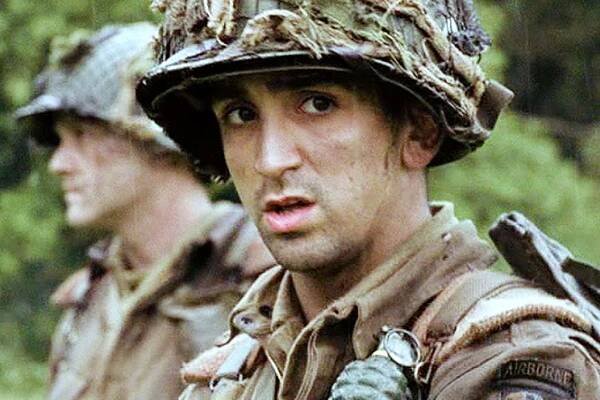 Actor James Madio played Easy Company T-4 Frank Perconte.