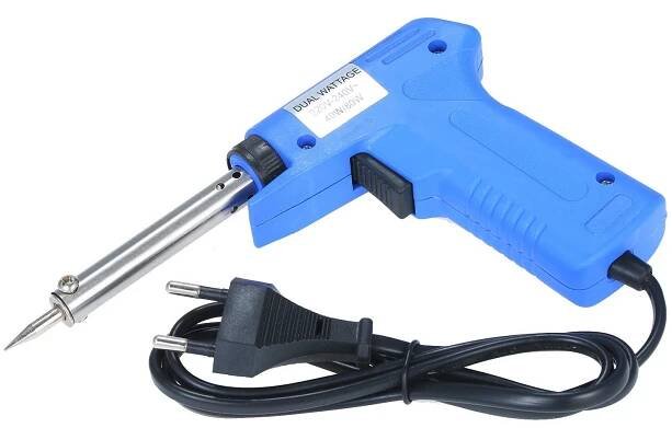 Double Power Elektrische Lötkolbenpistole Typ Elektrische Lötkolbenpistole Einstellbar Lötkolbenpistole Blau 40W / 80W Einstellbar