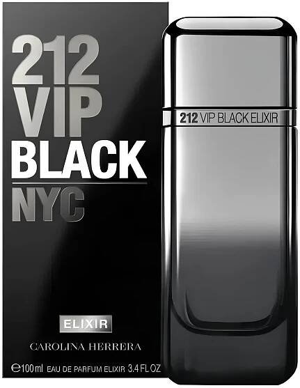 212 VIP Black Elixir Carolina Herrera pro muže