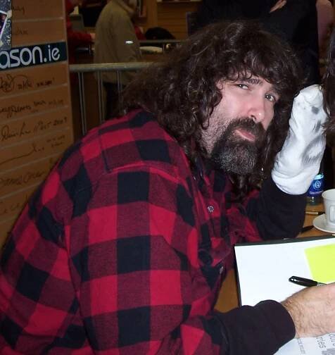 Súbor:Mick Foley and Socko.jpg