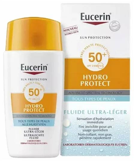Eucerin Hydro Protect Ultra-Light Fluid SPF50+ Protisluneční 50 ml EAN (GTIN) 4005800320712