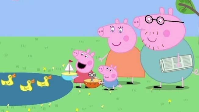 Pouštění lodiček - Prasátko Peppa