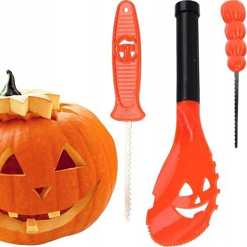 Sada nástrojů pro ražení dýní Halloween Zdobení Vyřezávání
