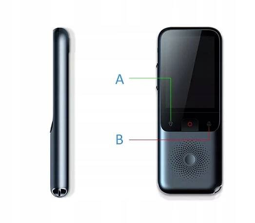 Inteligentní online i offline překladač, WIFI překladatelský stroj Model Vasco Translator M3