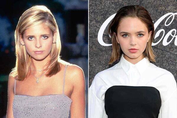 Sarah Michelle Gellar in Buffy the Vampire Slayer, Ryan Kiera Armstrong attends the Los Angeles Launch Event for Lucasfilm's 