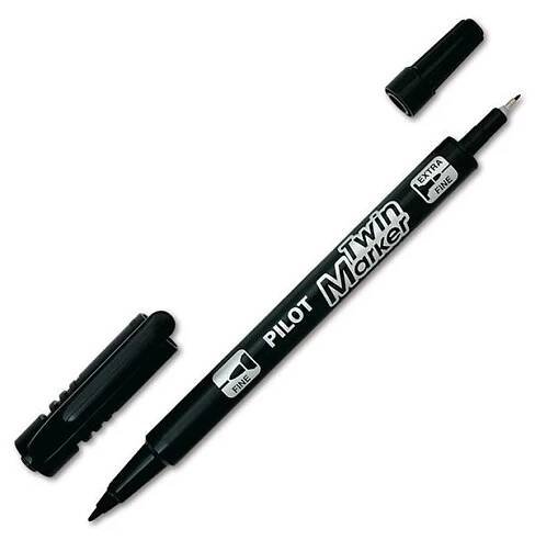 Pilot Twin Marker BeGreen černý