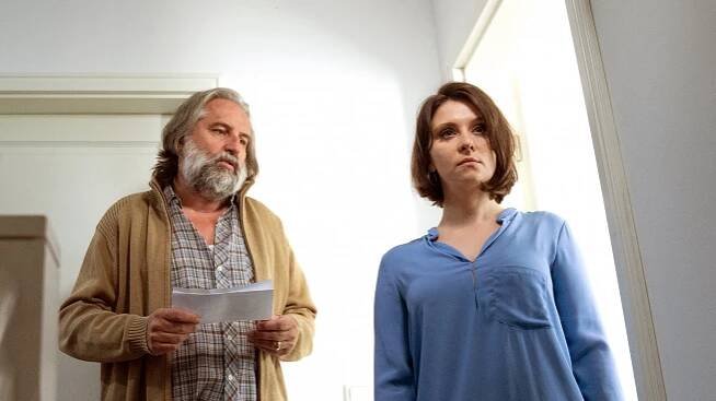 Vraždy na severu - Goldener Schuss - Z filmu - Andreas Windhuis, Natalia Rudziewicz