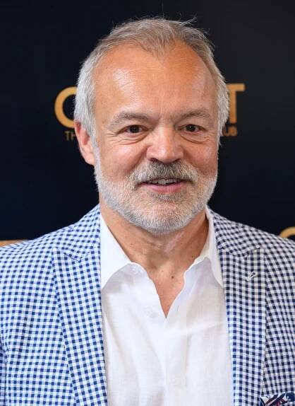 Graham Norton at the 1500th performance of Cabaret.