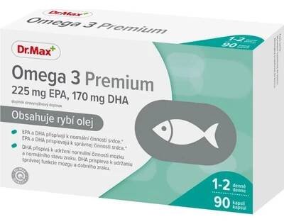 Dr.Max Omega 3 Premium 90 kapslí