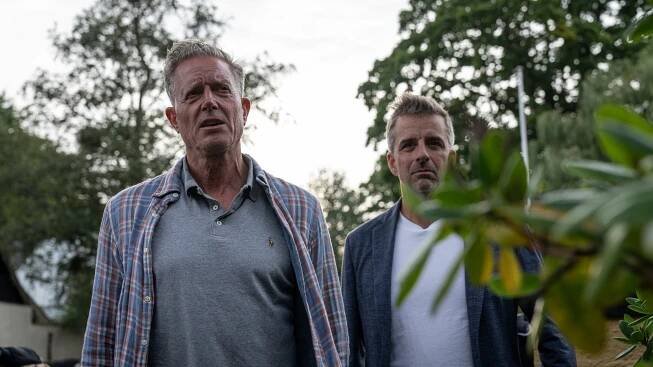 Severské vraždy - Ryba v síti - Z filmu - Peter Mygind, André Babikian