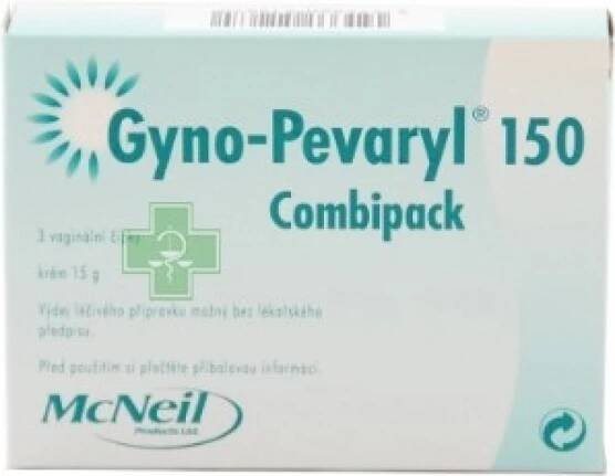 GYNO-PEVARYL COMBIPACK VAG/DRM 150MG+10MG/G CRM+VAG GLB 3+15G
