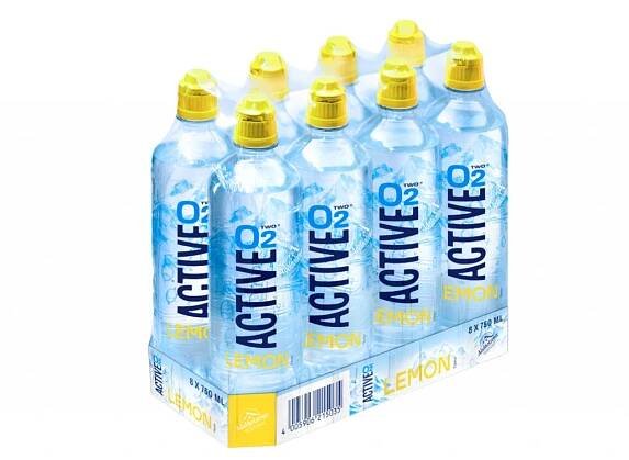 Active O2 lemon 8x750 ml - Premiové značky