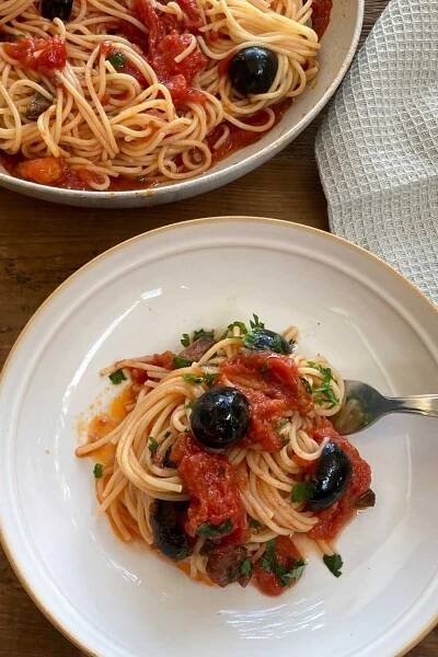 spaghetti alla puttanesca