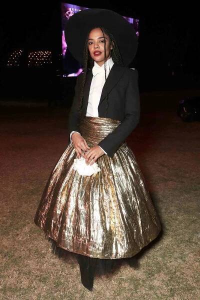 Tessa Thompson Amazon Studios 'Sylvie's Love' drive-in premiere, Los Angeles, CA, USA - 20 Dec 2020