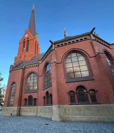 Sbor Nota Bene Prostějov zpíval v Červeném kostele v Olomouci