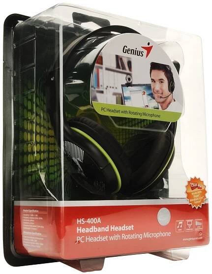Genius HS-400A černé