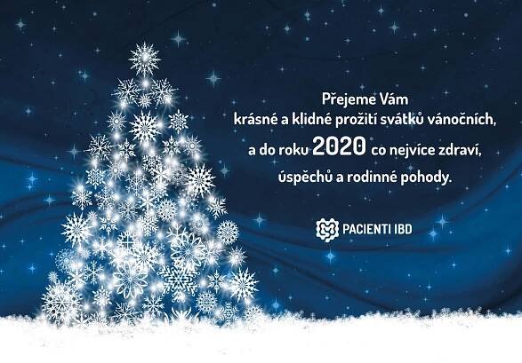 Přejeme Vám šťastné a veselé Vánoce a hodně zdraví do roku 2020! - Pacienti IBD