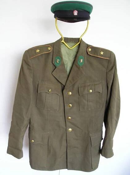 Uniforma PS - pohraniční stráž- 60 léta