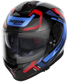 Moto helma Nolan N80-8 Ally N-com Glossy Black 43