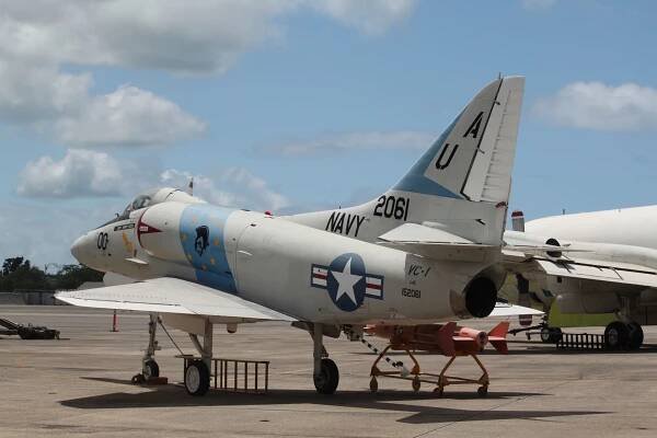Douglas A-4E SkyhawkBuNos 150023, 151030, and 152061 – Naval Air Museum Barbers Point