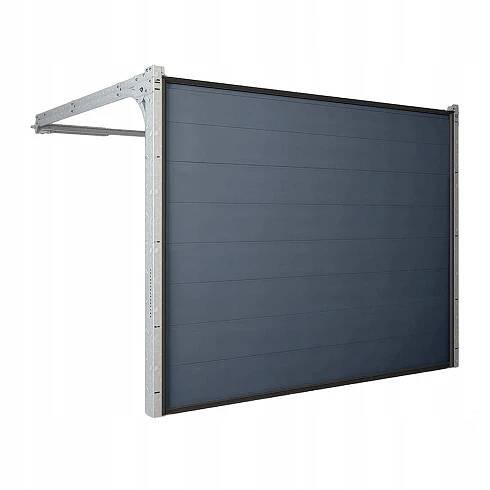 Garážová vrata segmentová 450x280 antracit, bílá