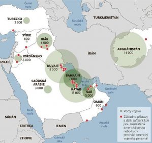 Američané posílají na Blízký východ posily. Kde kromě Iráku na ně může Írán zaútočit?