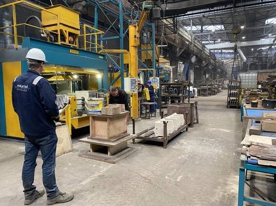 Ekologizace - slévárny PROMET FOUNDRY a.s. ve Vsetíně - HUTNÍ PROJEKT Frýdek-Místek a.s.