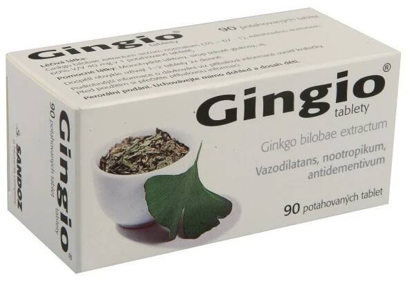 Gingio tablety 90x40mg