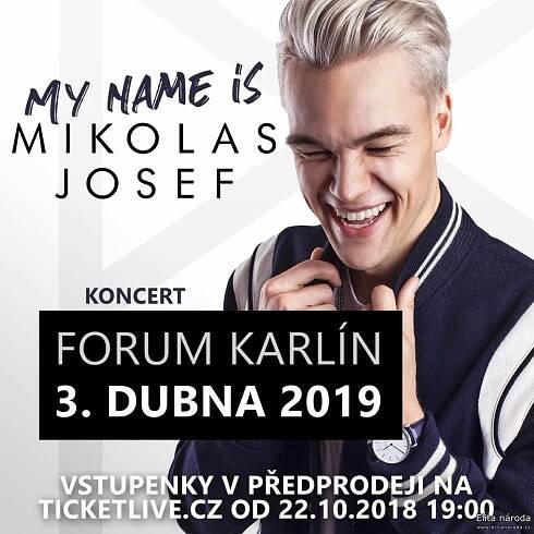 Netrpělivě očekávaný koncert Mikolase Josefa bude v dubnu!