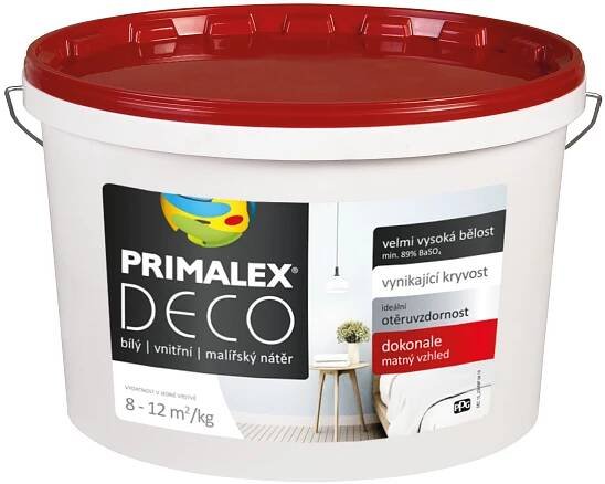 Primalex DECO Barva na stěnu bílá; matná; 15 kg